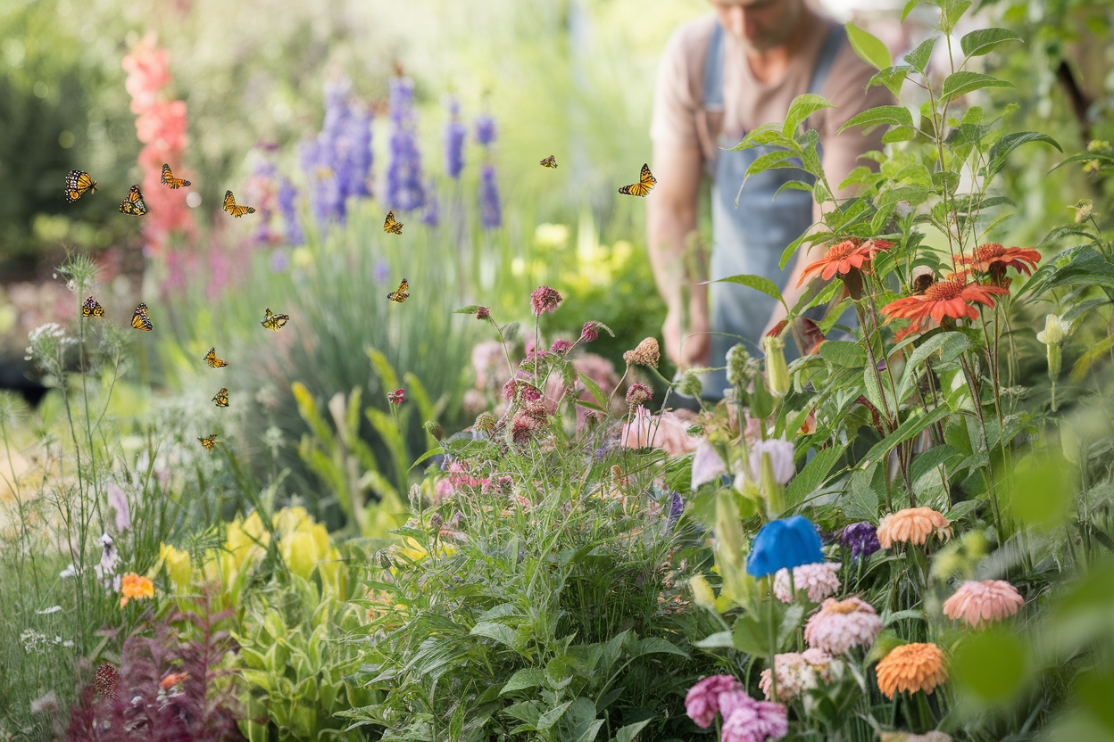 Secrets Pour un Jardin Heureux et Épanouissant Les secrets d'un jardin rayonnant de biodiversité