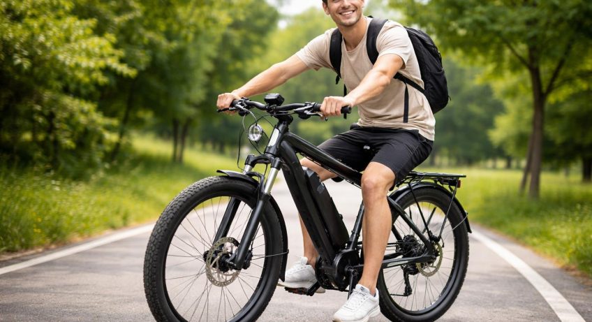 homme-velo-electrique-piste-parc